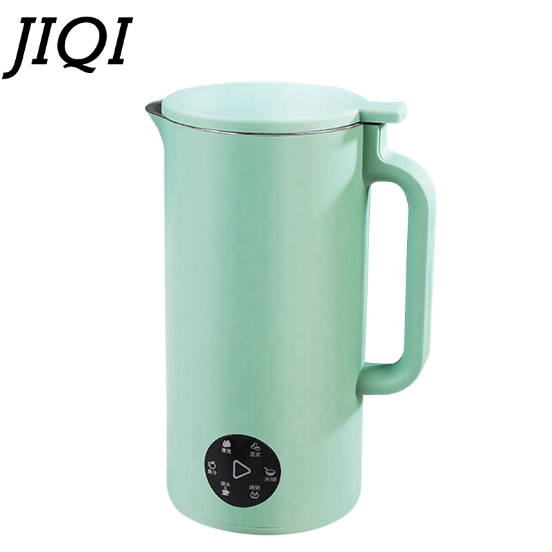 JIQI 350ML Automatic Soy Milk Machine Mini Fruit Juicer Vegetable Extractor Food Blender Filter Free For Home Soybean 110/220V