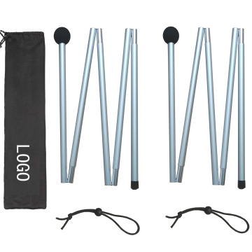 Customizable Anodized Aluminum Outdoor Camping Sunshade and Tent Accessories: Adjustable Poles, Pipes, and Tarp Supports