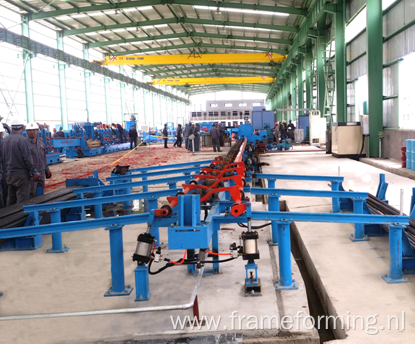 Steel roll forming machine price/pipe forming machine