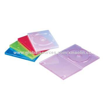 Colorful Single/Double DVD Cases with 14mm Thickness