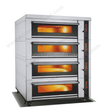 Commercial Hotel Kitchen Equipment 4-Layer 16-Tray Electric Deck Oven Price