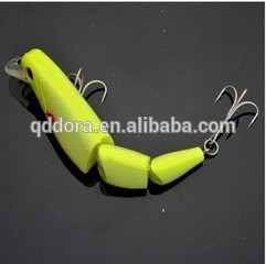 7cm 9cm High Quality 3 Jointed Section Minnow Chinese Plastic Fishing Lure