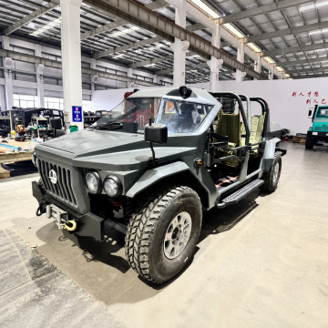 All-Terrain Open-Body Off-Road Utility Vehicle Heavy-Duty Transport Carrier With Winch for Complex Rough Roads