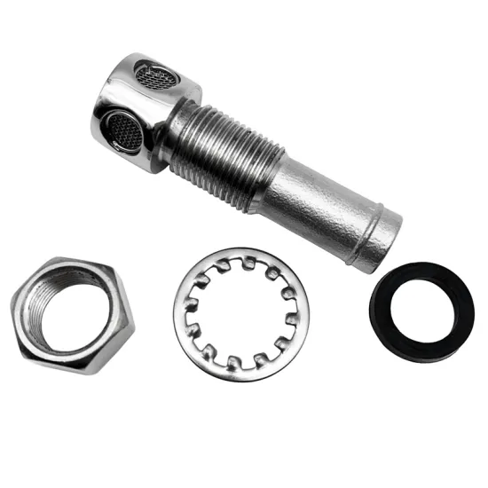 316 Stainless Steel Fuel Gas Tank Vent with Mounting Gasket for Boats and Yachts