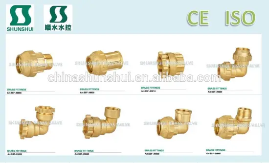 SSF20660 Male Female Brass fitting water gas oil media