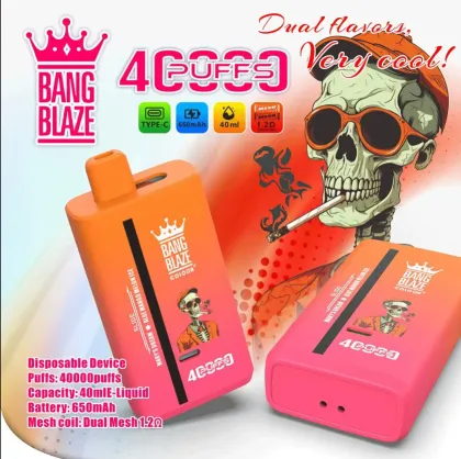 Bang Blaze 40000 40K Puffs Double Taste Vape