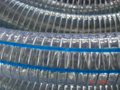 Steel Wire Reinforced Spring PVC Hose Pipe