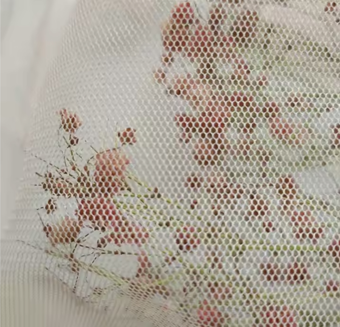 outdoor wedding mesh fabric