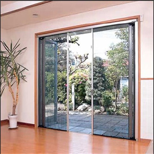 Aluminum Fold Doors with Retractable Insect Screen