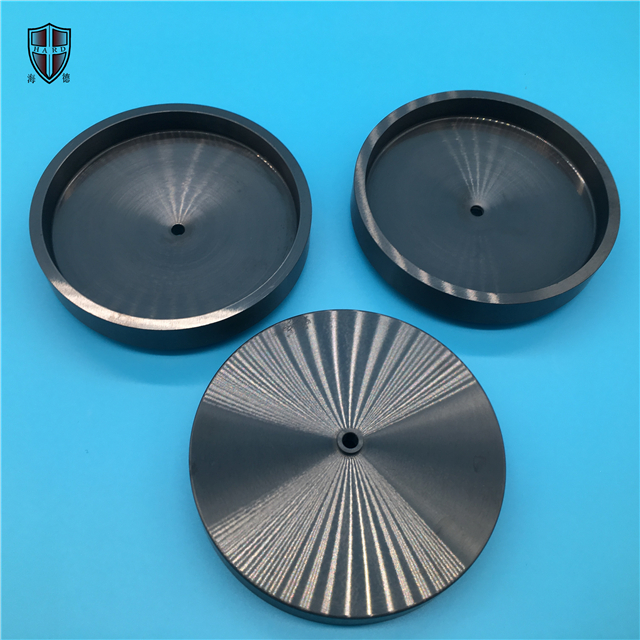 disco de bandeja de placa de cerámica de nitruro de silicio Si3N4 pulido
