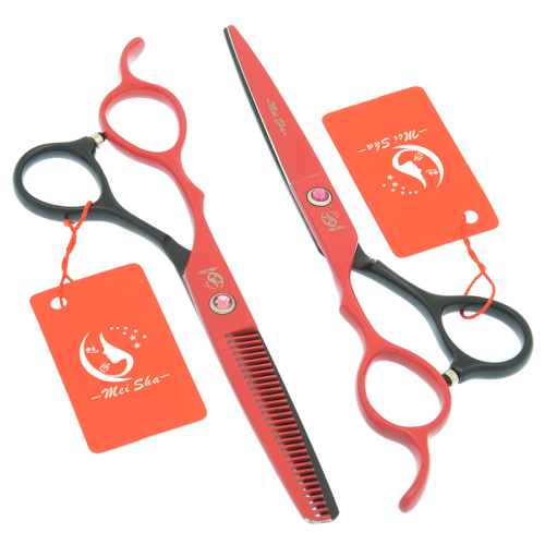 Meisha 6 inch Left Hand Hair Salon Scissors Barber Hairdressing Cutting Thinning Shears Japan Steel Hair Beauty Tools A0047A