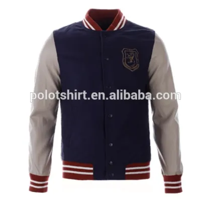 korean stylish varsity jacket suppliers no hood autumn winter coat