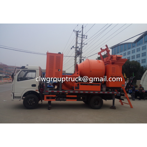 Camion de pompe à béton monté par camion de Dongfeng