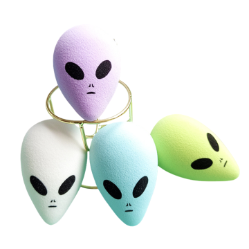 Alien Halloween Vegan Beauty Sponge - Latex-Free Makeup Blender