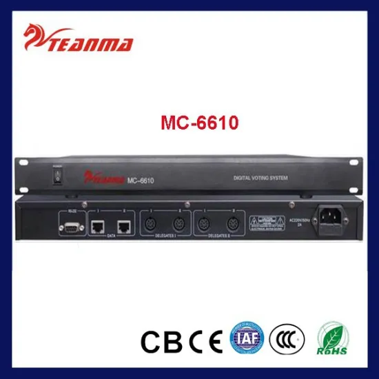 MC-6610 Electronic Polling Device for Conference System