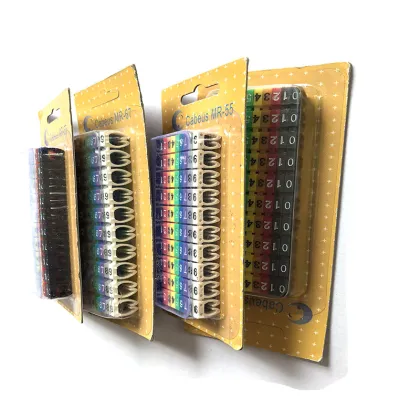 M-type snap-on number tube