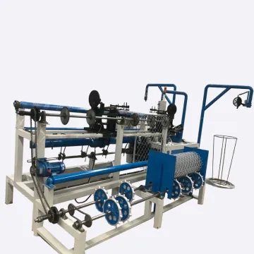 Easy Operating Iron Wire Chain Link Fence Netting Machine for Garden Fences