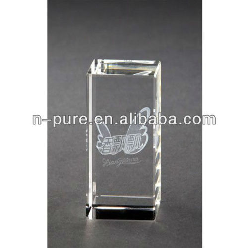 Crystal 3D Laser Engraving Block