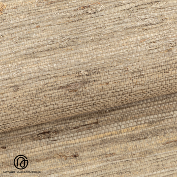 غطاء جدران منسوج يدويًا من نسيج كالاتيا باللون البني الفاتح