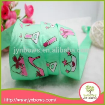 New style custom modern printed fashionable grograin ribbon