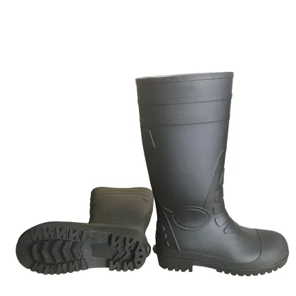 PVC Waterproof Rain Boots for Men - Labor Protection Rain Boots