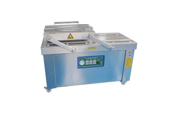 double vacuum packaging machine