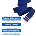 Senior Navy Metal Buckle Gait Belt
