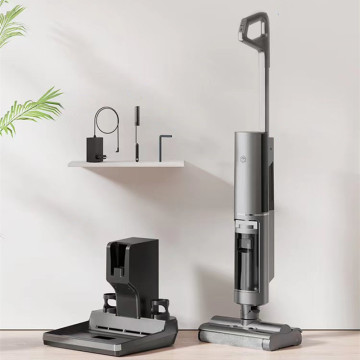 Nirkabel Rechargeable Tegright Vacuum Cleaner Dengan Sikat Pembersih Ganda, Fungsi Basah/Kering, dan Pengering Udara