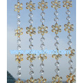 Hanging Acrylic Crystal Bead Strands Latest Designs For Hotel Restaurant Room Divider