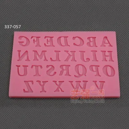 Silicone Cake Mould Capital English Letter Cake Tools Decorator Sugarcraft Forma De Silicone