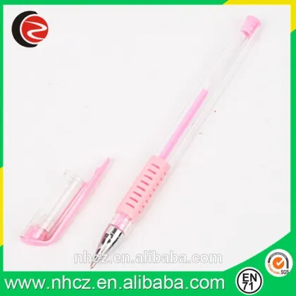 Promotional Light Pink ink Gel Pen