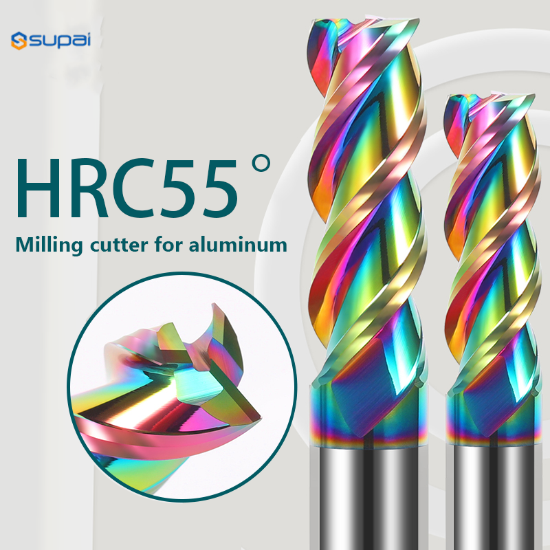 carbide end mill for aluminum with coating (3)