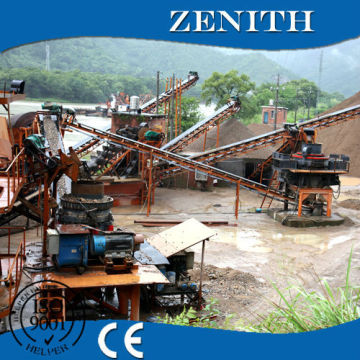 stone crushing plant 120-150tph Stone Production Line in Mexico