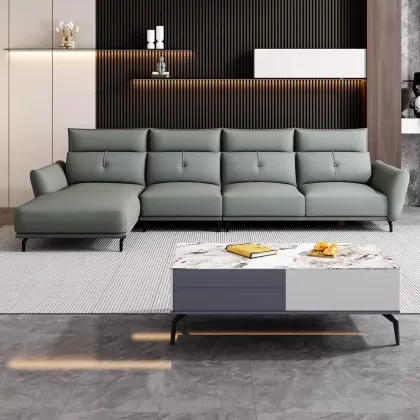 Modern Solid Wood Sofa: Combining Casual, Elegant Simplicity in Your Living Room