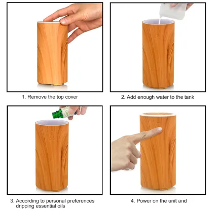 Car Mini Humidifier Aromatherapy Air Freshener