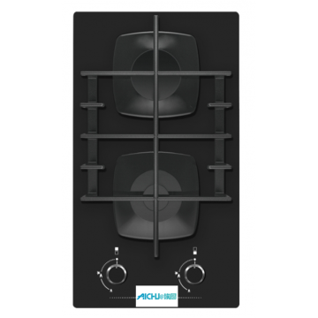 Panel Cooking Black Color Hob Glass Top