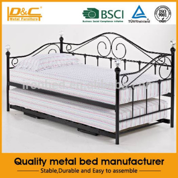 Hot selling metal sofa bed day bed parts queen size day bed sofa bed mechanism