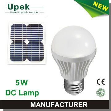 5w LED DC solar lamp for solar system home system