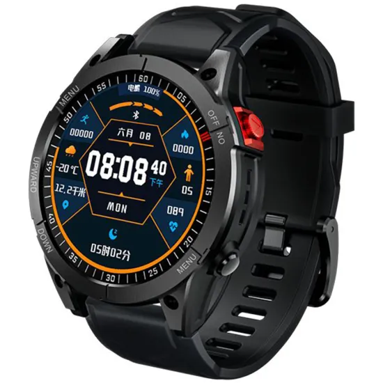 Fashion Sports Wristwatch TFT Full Touch Screen GS Fenix 7 with Password Lock Protection