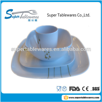 16PCS melamine unbreakable dinner set