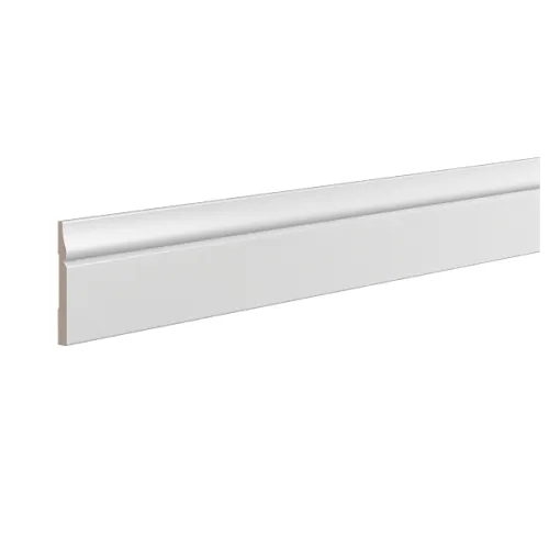 White Primed Mdf Baseboard Skirting Moulding With Size 15*83*2440, High