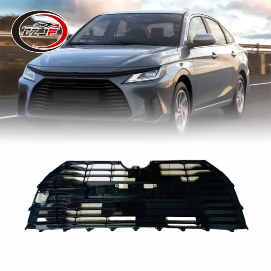 CZJF SHINE BLACK FRONT BUMPER GRILLE FOR YARIS 2023 - HIGH QUALITY