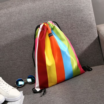 Customized waterproof sports leisure travel rope backpack