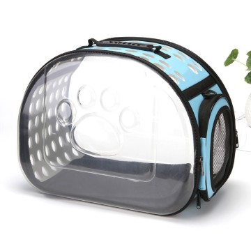 transparent PET pet backpack