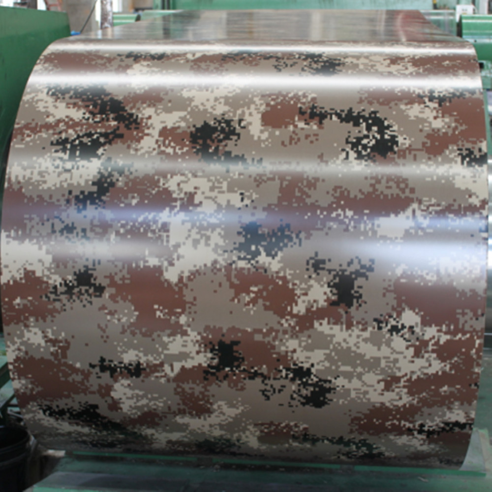 aluminium 3003 enduit de couleur camouflage