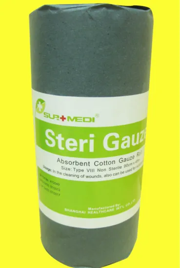 absorbent cotton gauze roll for Hospital quality