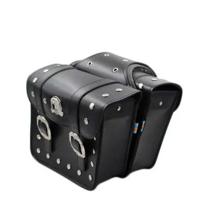 OEM Vintage Harle Cruise Dauphin Motorcycle Side Bag