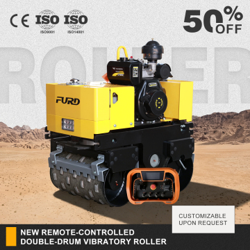 800KG Construction Machinery Asphalt Mini Small Remote Control Hydraulic Vibratory Road Roller