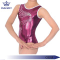 Apẹrẹ Tuntun Sleeveless Gymnastics leotards