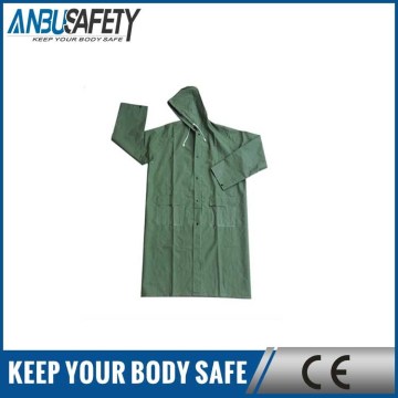 Professional hi vis polyester anti static raincoat made in China
